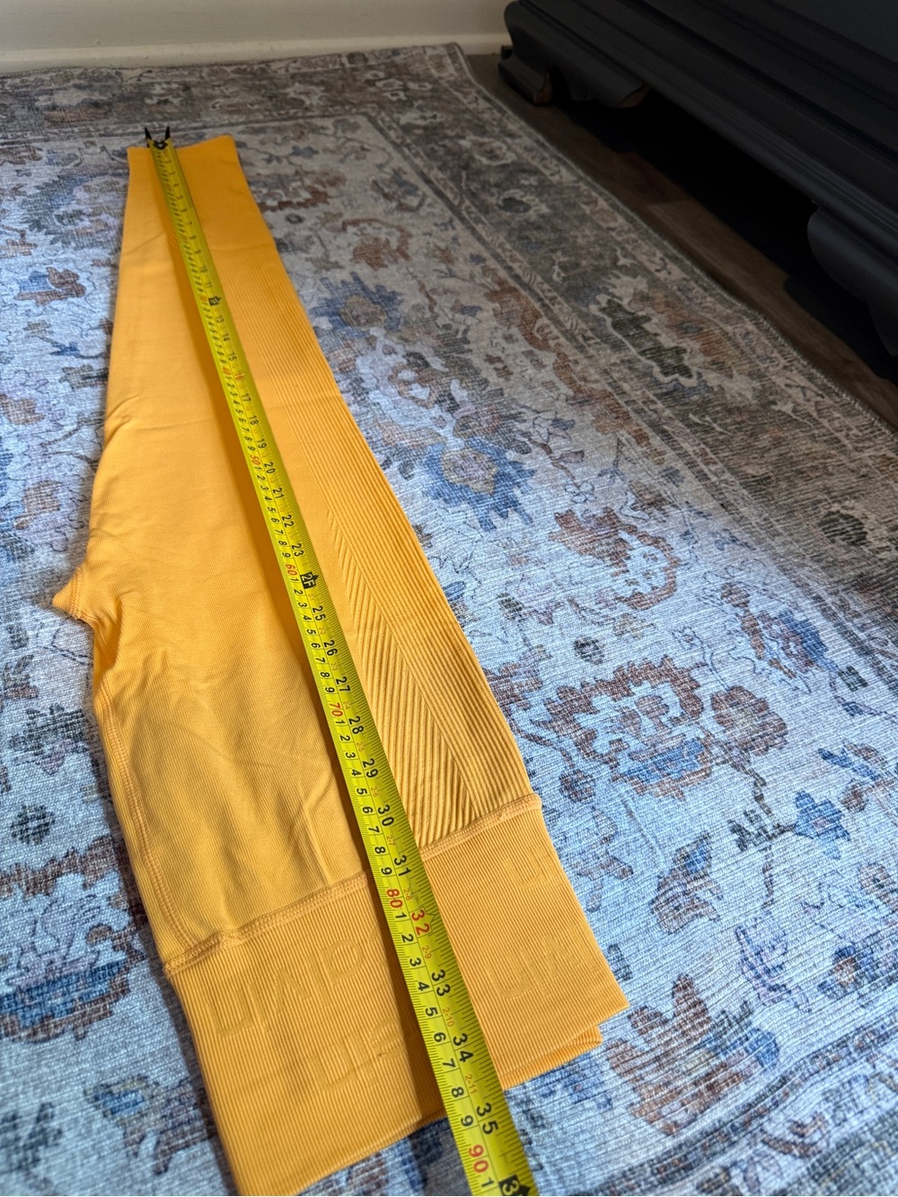 Calvin Klein Women's leggings. Orange color,Sz.S - Picture 2 of 4